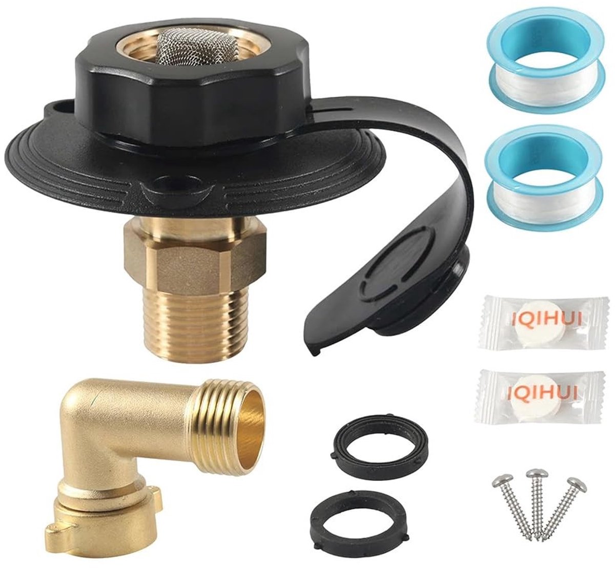 Dailygoods- Waterinlaat Robuuste Constructie - Wateraansluiting - Vervangende Watertoevoer - Stadswater - UV-bestendig - Eenvoudige Aansluiting