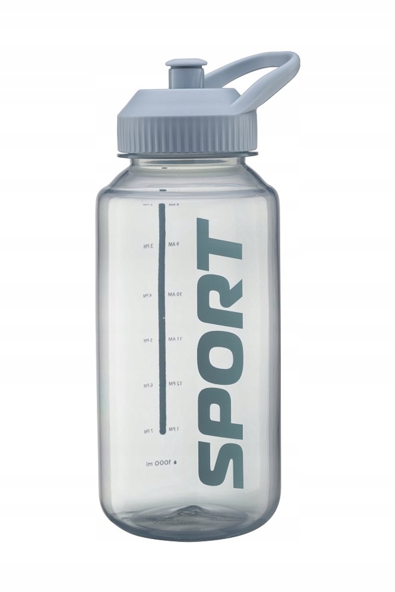 Galicja Grande Sportfles 1000ml Grijs - Ideale Hydratatie