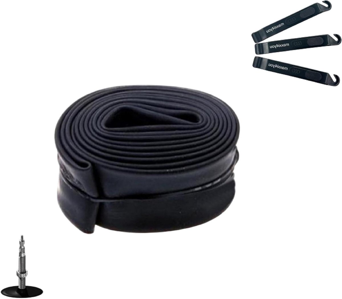 Fietsbinnenband - Reserveband - Fietsreparatie - SV Ventiel - 27/28 Inch - Zwart