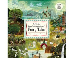 The World of Hans Christian Andersen's Fairy Tales: A 1000-Piece Jigsaw Puzzle by Adam Simpson