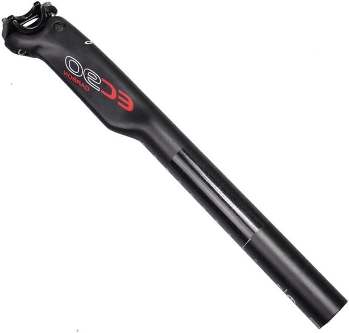 Fiets Zadelpen - Racefiets Onderdeel - Comfortabel Fietsen - Schokbestendig Ontwerp - 27.2 x 400mm - Zwart