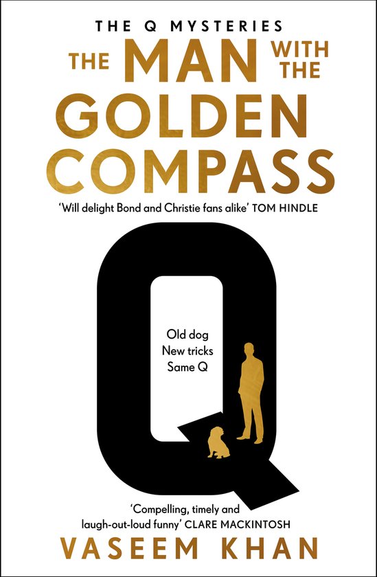 Q Mysteries-The Man with the Golden Compass - cover