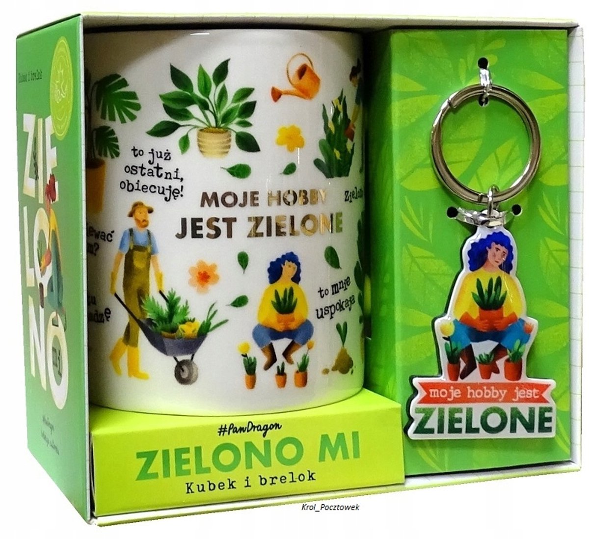 Cadeauset: Mok & Sleutelhanger voor Tuinierster - Oma