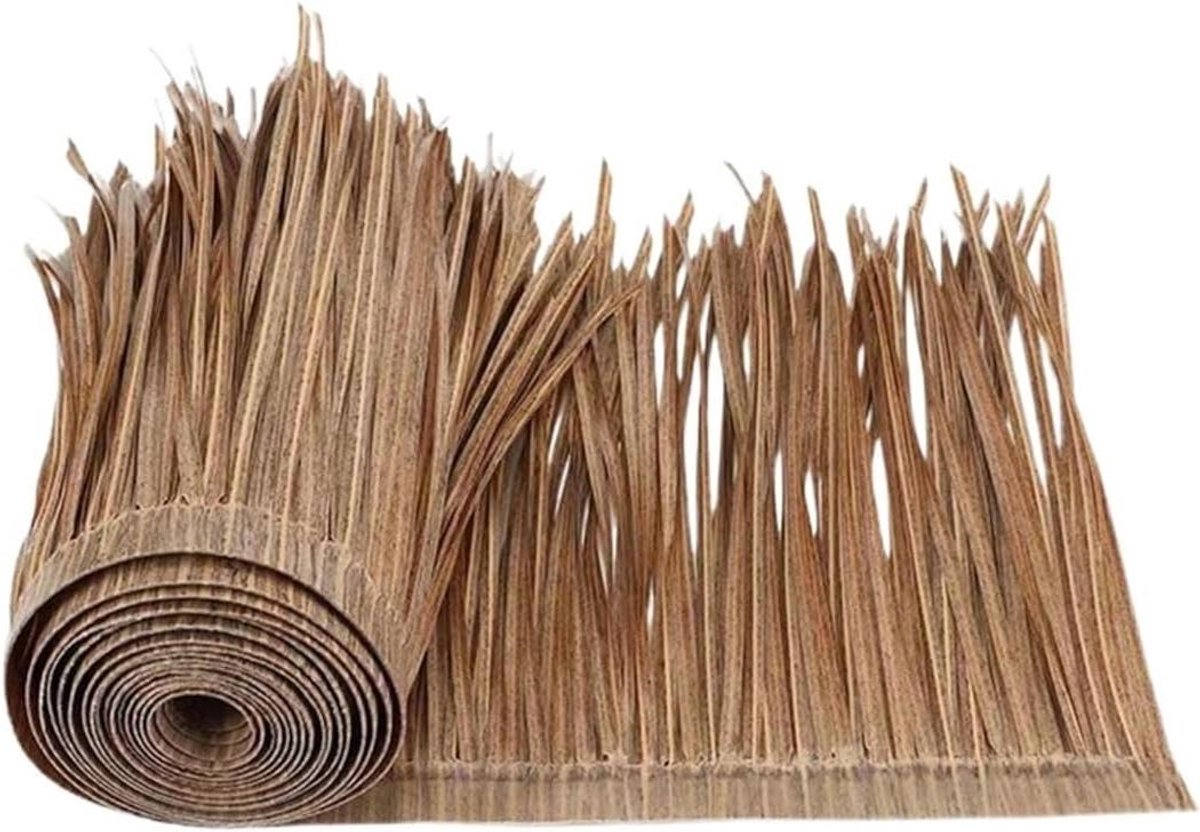 Kunstpalm rieten dak - Stro dakbedekking - Tuin decoratie - Realistisch uiterlijk - 100x50
