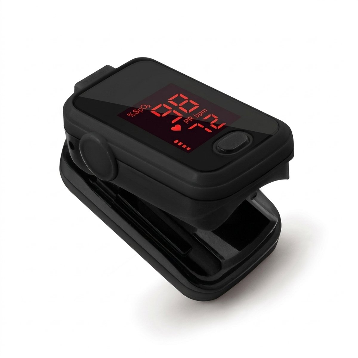 Saturatiemeter - Zuurstofmeter Vinger met Hartslagmeter - Pulse Oximeter - Nauwkeurig en Snel