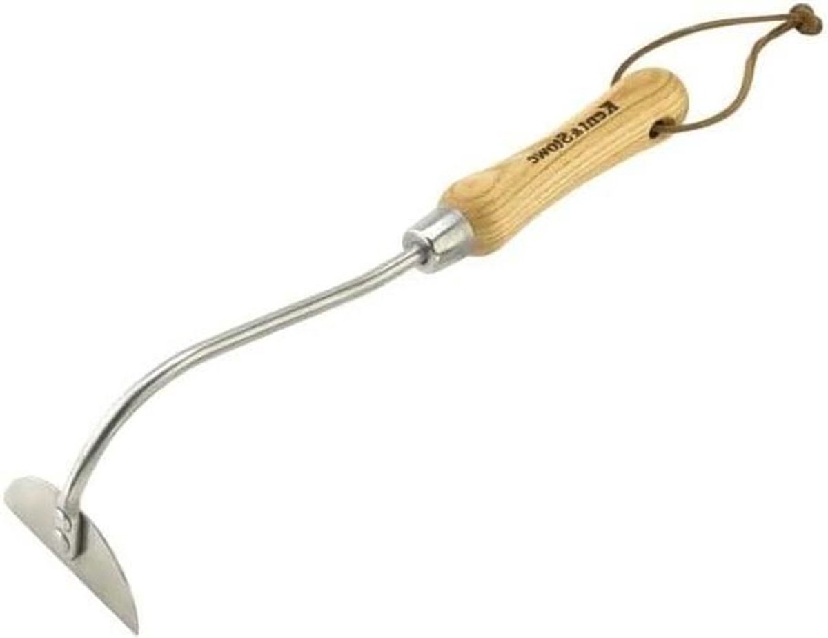 Roestvrijstalen Handui - Schoffel Handgereedschap - Tuinieren Wieden - FSC Goedgekeurd Handvat - 1 Aantal - Zilver