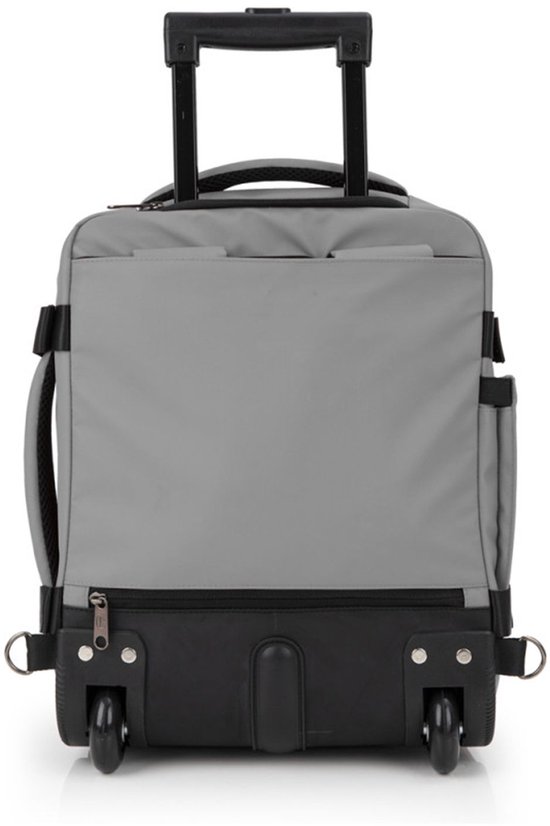 Gabol Canada Rugzak met Wielen - 24 liter - 40x30x20 cm - grijs