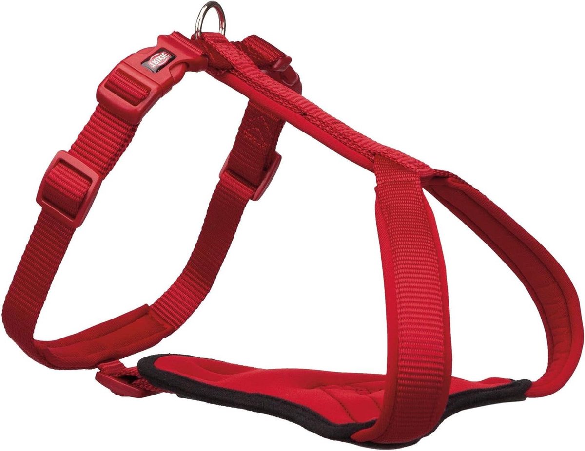Honden Tuigje - Harnas Hond - Comfortabel Wandelen - Neopreen Voering - M-L 60-70cm - Blauw Geel