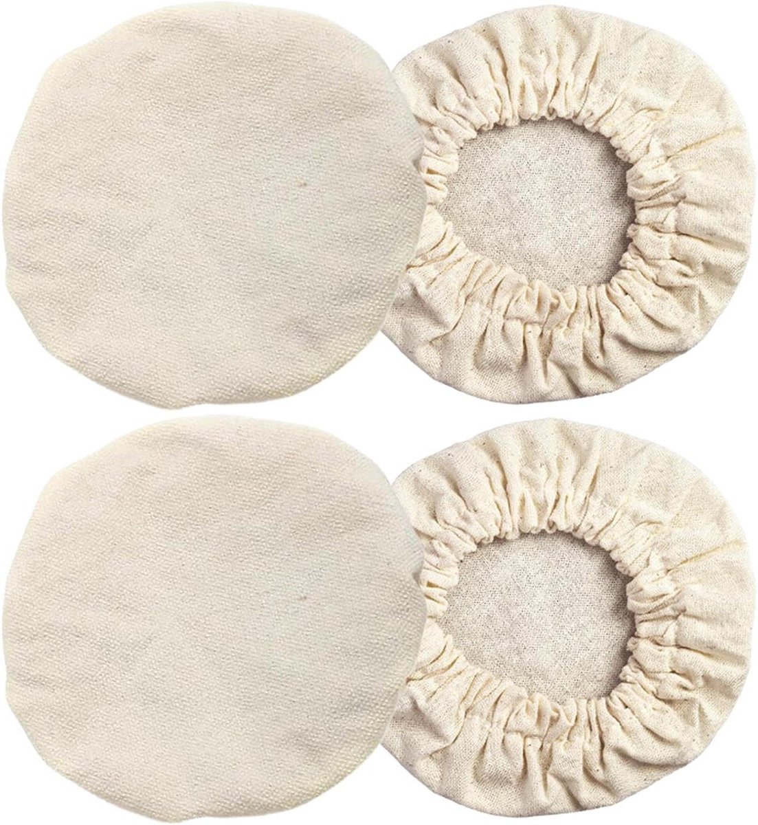 Deegpot deksels - Broodrijs deksels - Brood fermenteren - Elastische pasvorm - 75-10 cm diameter - Niet gespecificeerd