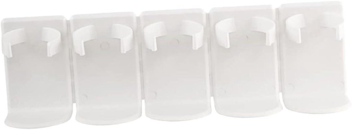 Kruidenpot Houder - Keuken Organizer - Keuken Opbergen - Moderne Stijl - 5-delig - Wit