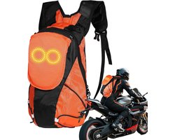 LED Bag,LED Hiking Backpack - Safety Light Bag For Outdoor Sports In The Dark For Women And Men Suitable For Camping, Hiking, Cycling, Running And Festivals