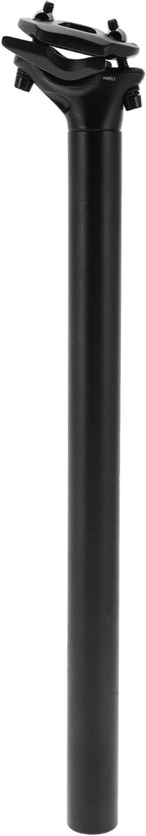 Fietszadelpen, 31,6 x 400 mm fietszadelpen, aluminiumlegering, zwart