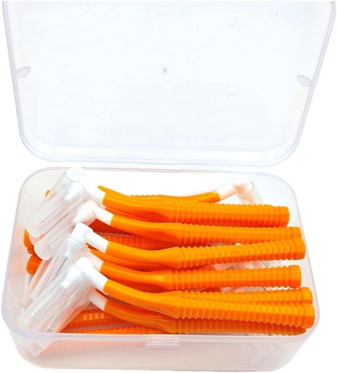 Interdentale borsteltjes - Flosssticks ragers - Mondhygiëne verbeteren - Voor tandenbeugels - 20 stuks - Niet gespecificeerd