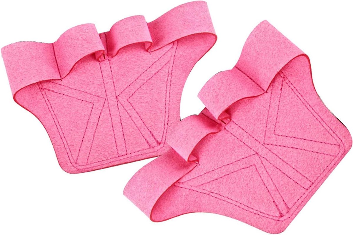 Gewichthefhandschoenen - Fitness handschoenen trainingshandschoenen - Veilige grip training - Ademende microvezels - 13 x 8 cm - A