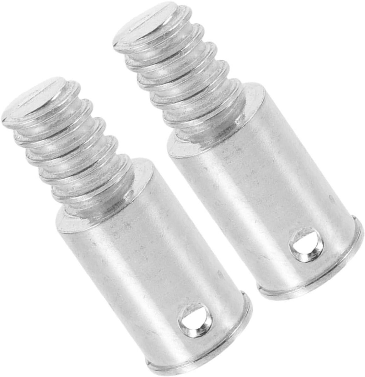 Bezemsteel Adapter - Verlengstuk Bezemsteel - Onderhoud Reiniging - Aluminium Legering - 25 mm - Zilver