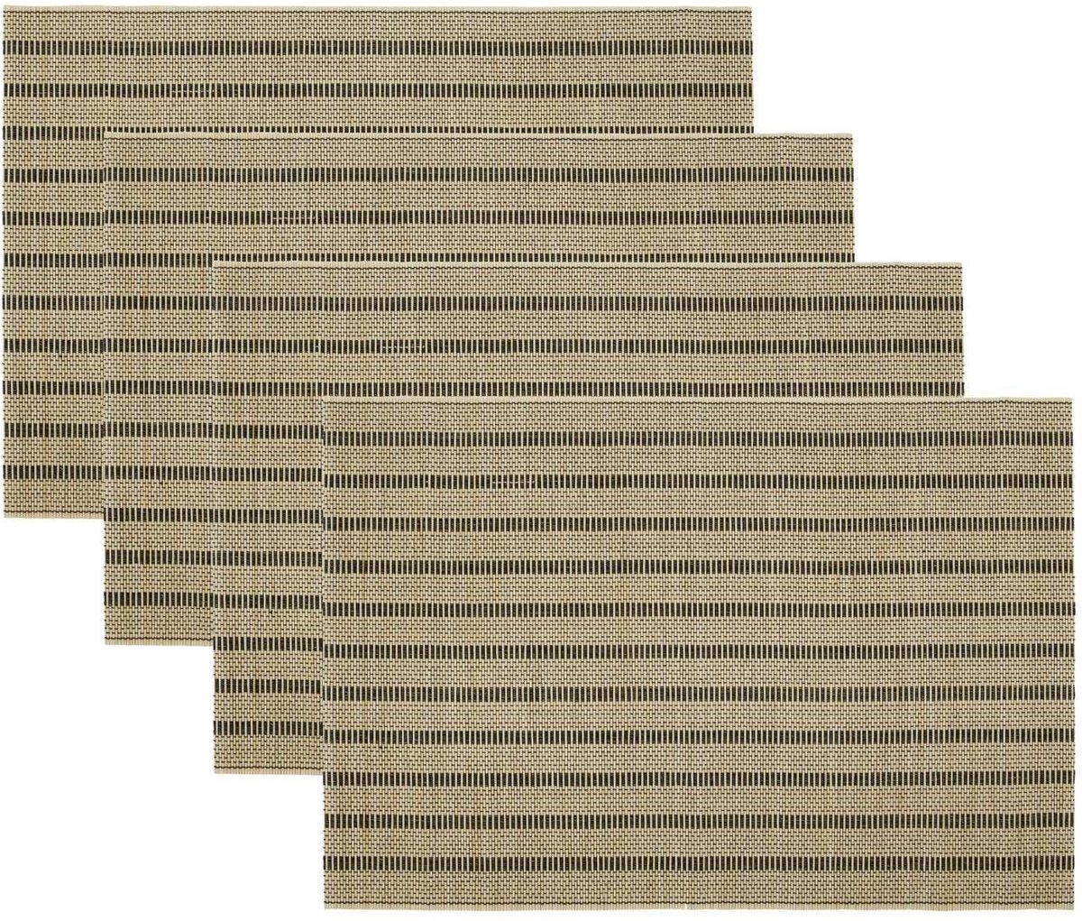 Placemats Fica naturel 35x46cm - 4 stuks