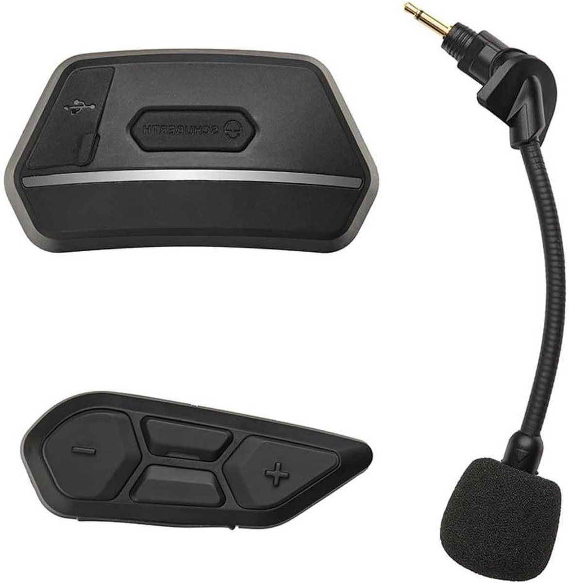 Motorfiets Communicatiesysteem - Helm Intercom - Veilig Communiceren - Perfect Geïntegreerd - Niet gespecificeerd - Zwart