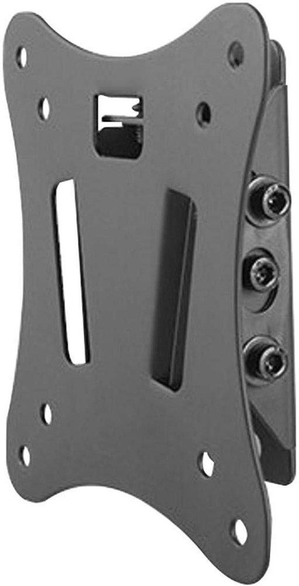 TV Wandsteun - Kantelbare Beugel - Ruimte Besparen - Slim Profiel - 13-27 Inch - Zwart