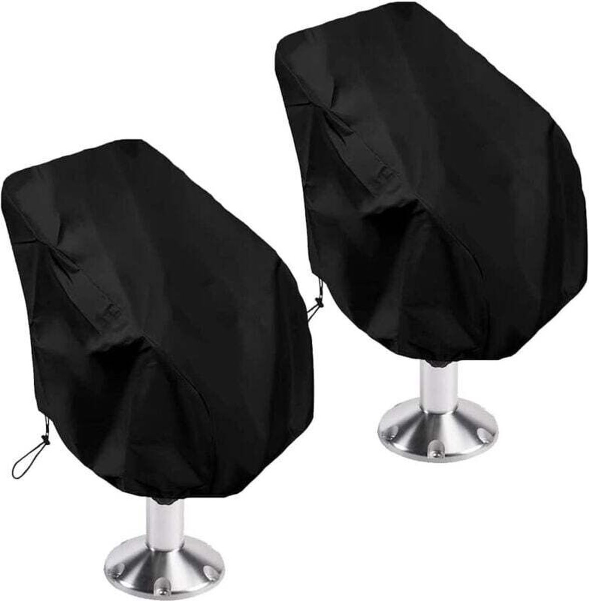 Tweedelige buitenstoelhoes voor jacht, waterdichte scheepsstoelhoes, stofhoes voor de middenconsole van een jacht