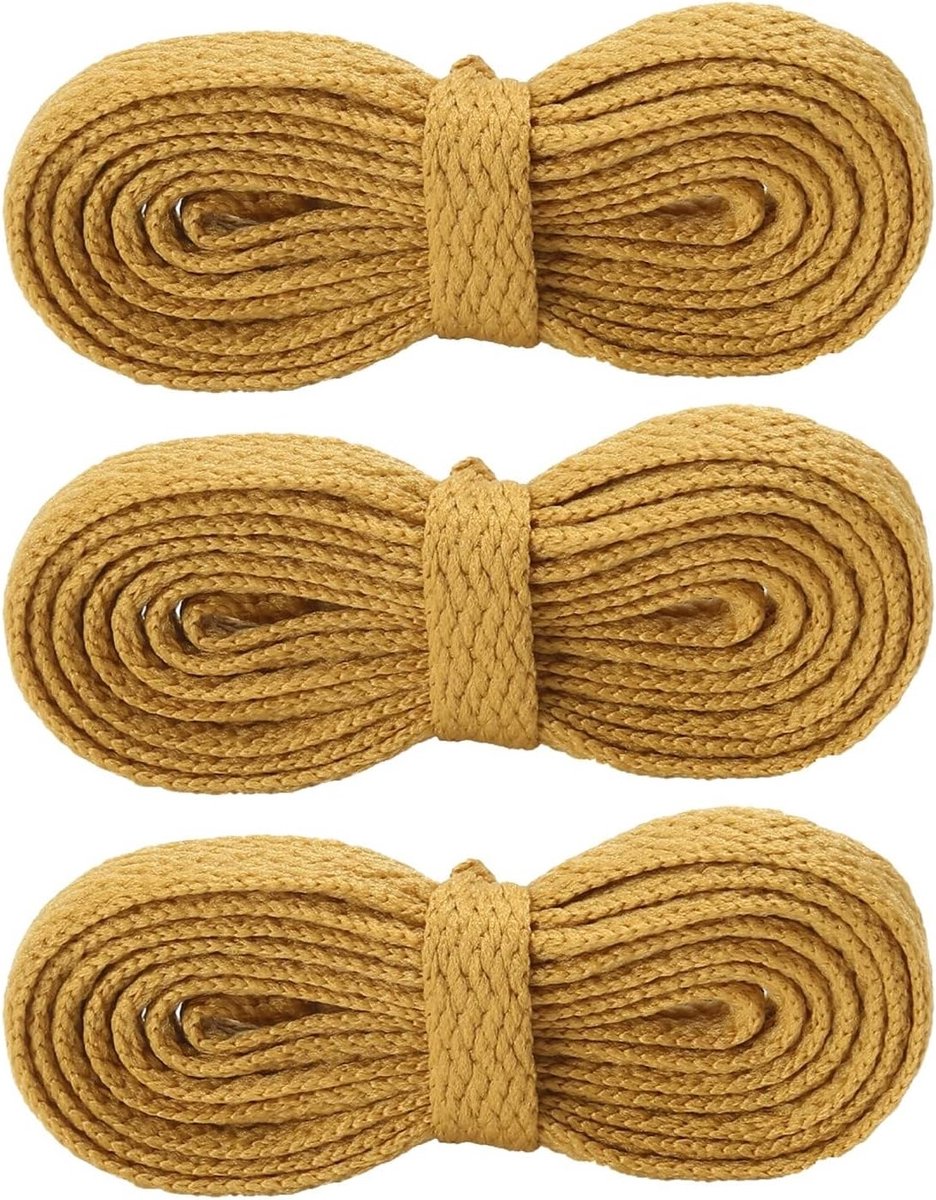 Vervangende Veters voor Casual Schoenen - Duurzame Polyester Veters in Kleurrijke Stijl voor Wandelschoenen en Sneakers