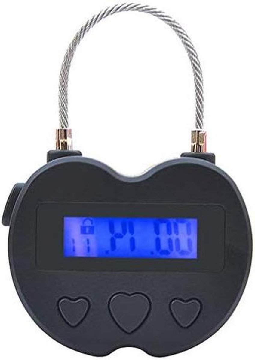 Slim Tijdslot - Digitale Timer Elektronisch Hangslot - Geld Besparen - USB Oplaadbaar - 73 x 47 x 2 cm