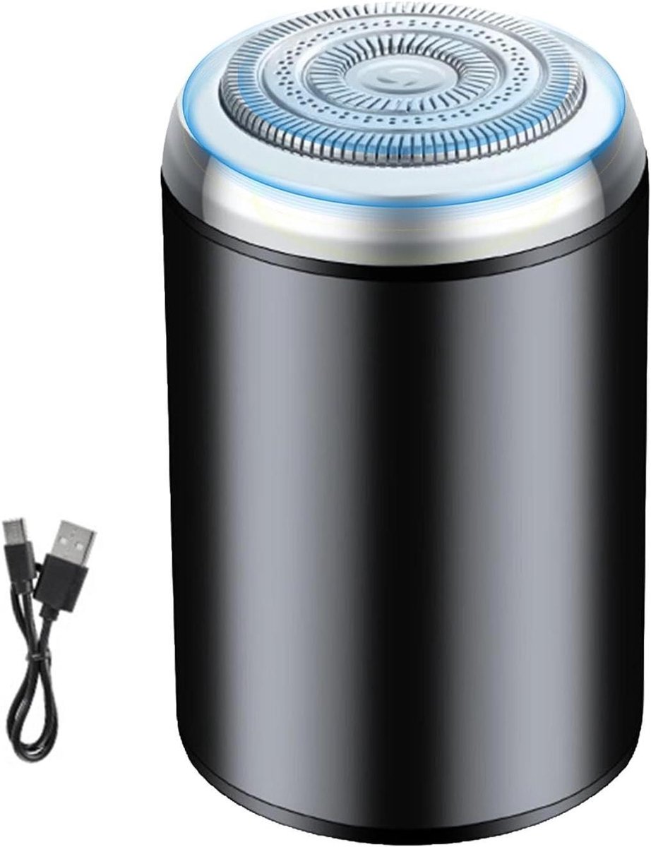 Elektrisch Scheerapparaat - Mini Trimmer Baard - Precisie Scheren - IPX7 Waterdicht - 5.8 x 3.8 cm - Zwart