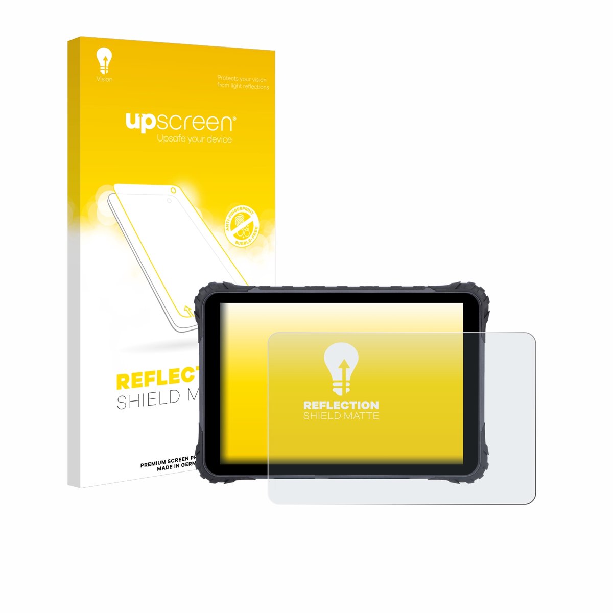 upscreen - Screenprotector voor Topicon MDT865 - Folie Beschermfolie anti glare matte