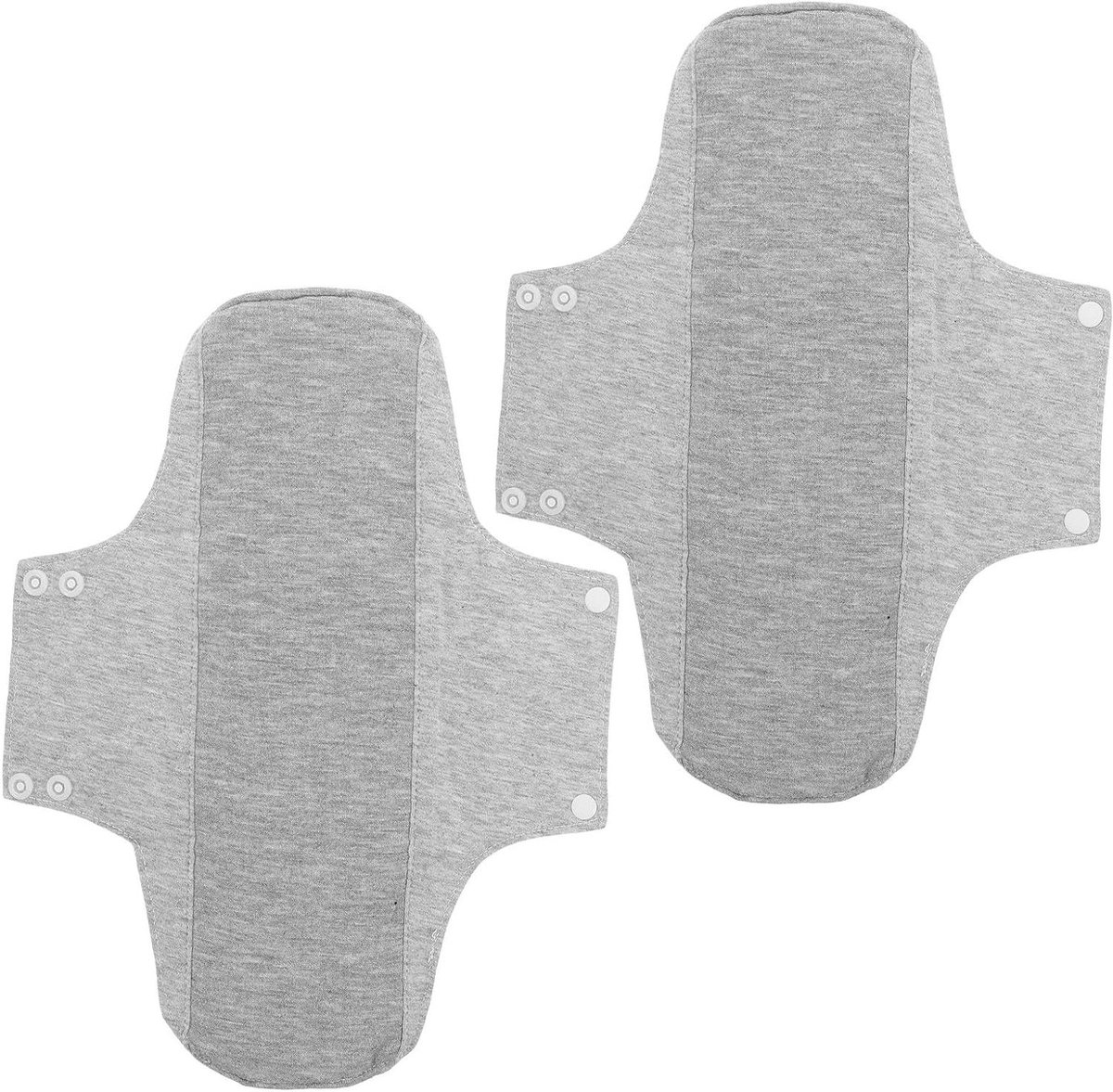 Absorberende Kraamverbanden - Wasbaar Maandverband - Postpartum Herstel - Naadloos Ontwerp - 28 cm - Grijs
