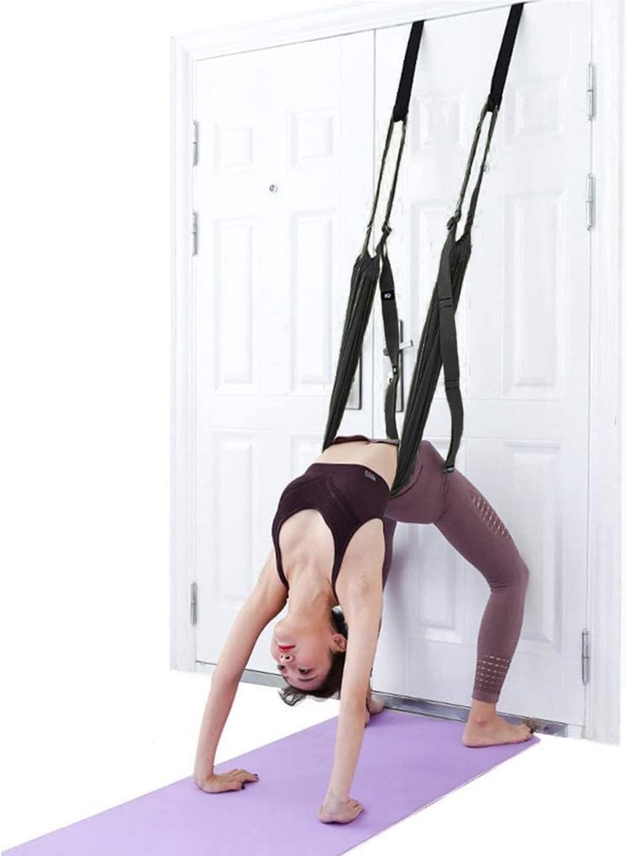 Verstelbare Yoga Stretchband voor Flexibiliteit en Stretching aan de Deur