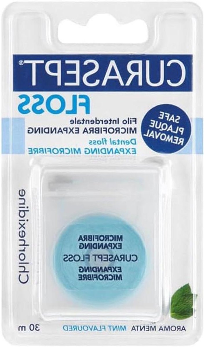 Tandflos Uitbreidend - Microvezel Floss - Interdentale Reiniging - Verhoogd Volume - 30 meter - Wit
