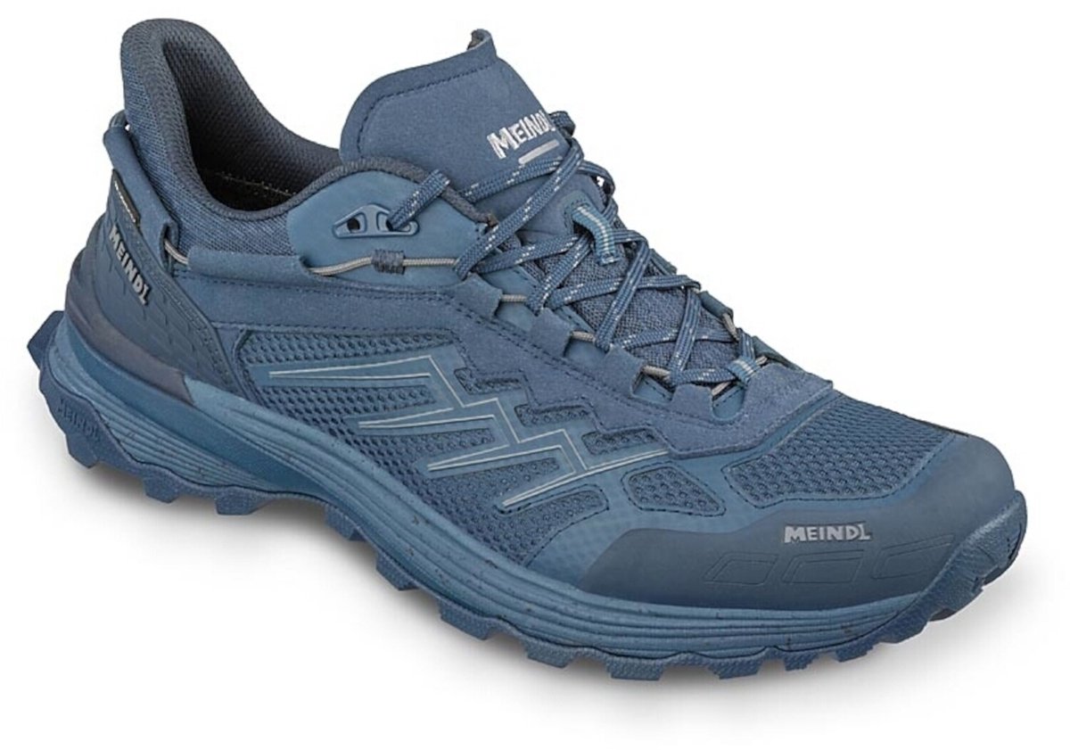 Meindl Jamaica Gore-tex Heren Wandelschoenen 4751-49 - Kleur Blauw - Maat 45