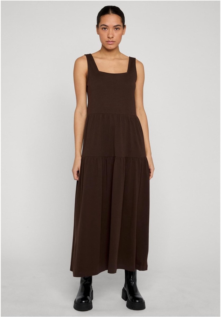Urban Classics 7/8 Length Valance Summer Lange jurk L Bruin