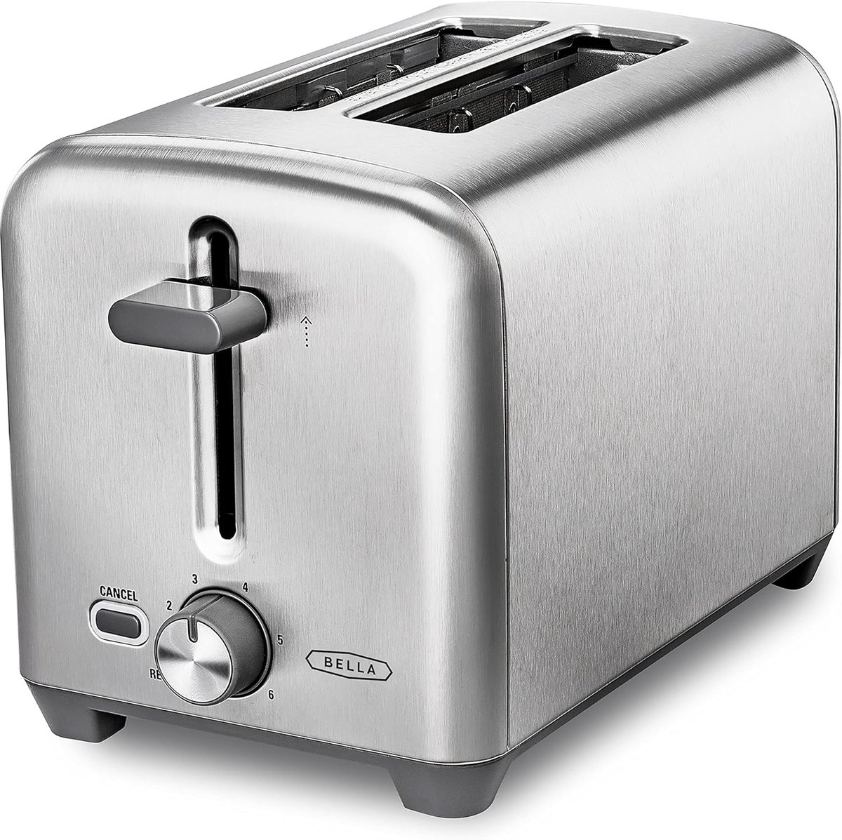 Broodrooster - Toastapparaat - Ontbijt Bereiden - Extra brede sleuven - 2 sneden - Staal