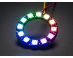 NeoPixel RGB Ring - 12 van Adafruit 1643