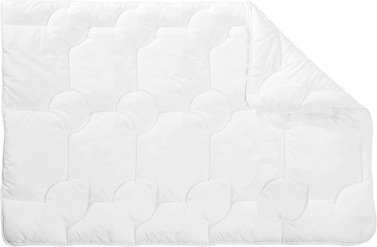 Kinderdekbed - Babydeken - Optimaal Slaapklimaat - Wasbaar tot 95°C - 100x135 cm - Wit