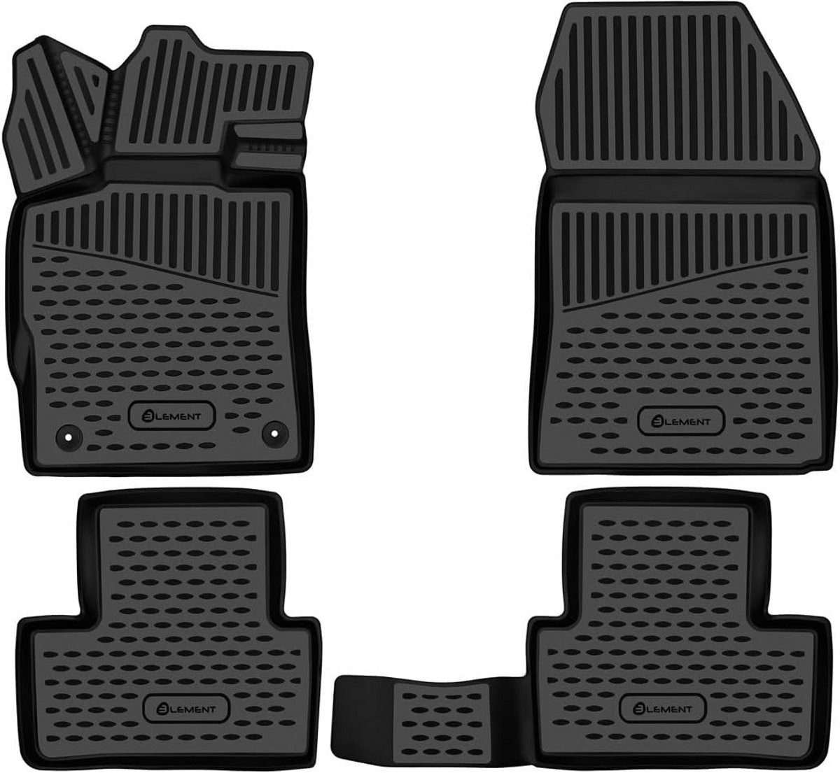 Automatten Set - Vloermatten Auto - Bescherming Interieur - Perfecte Pasvorm - 3 cm Rand -