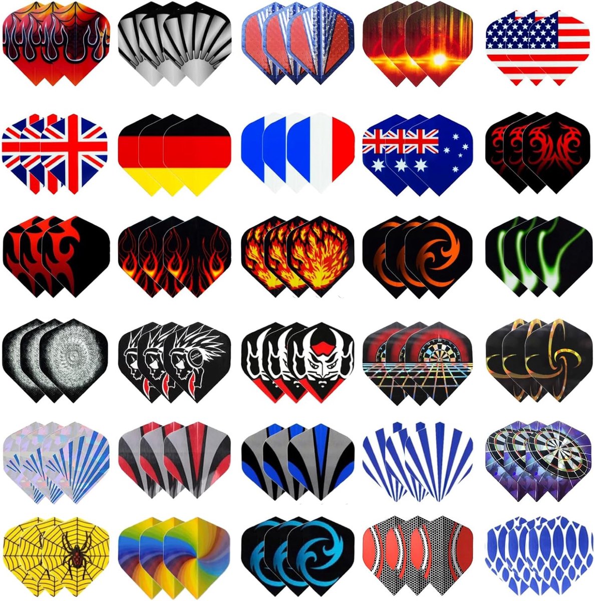 Dartpijlen Set - Reservepijlen - Darts Spelen - Standaard PET shafts - 90 stuks - Transparant