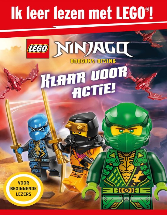 Ik leer lezen met LEGO®! - LEGO® NINJAGO® - Klaar voor ac ... - cover