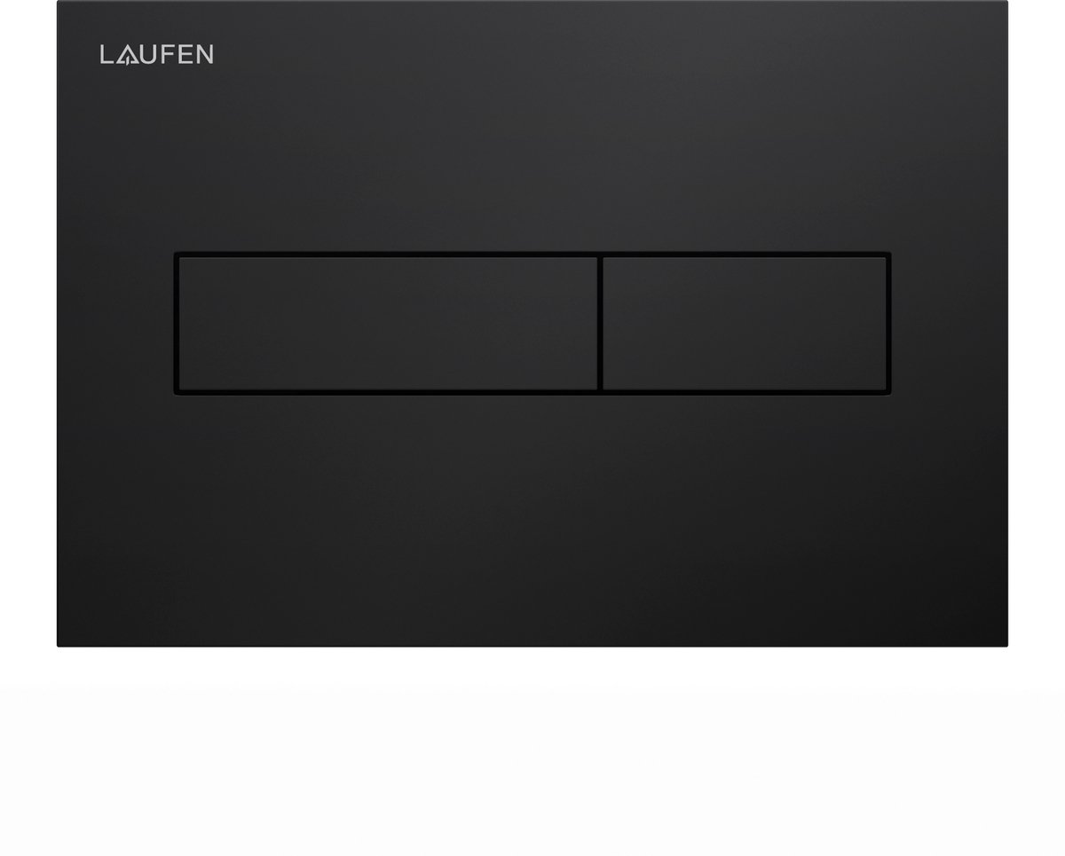 Laufen INEO - Bedieningsplaat, mat zwart H9001117160001