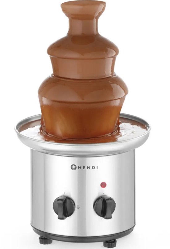 HENDI Chocoladefontein – 3 lagen – roestvrij staal – 1-1,5 kg capaciteit – 230V/170W — afbeelding 5