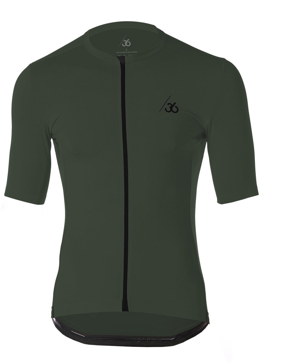 Chroma Wielershirt - Olijfgroen - Unisex