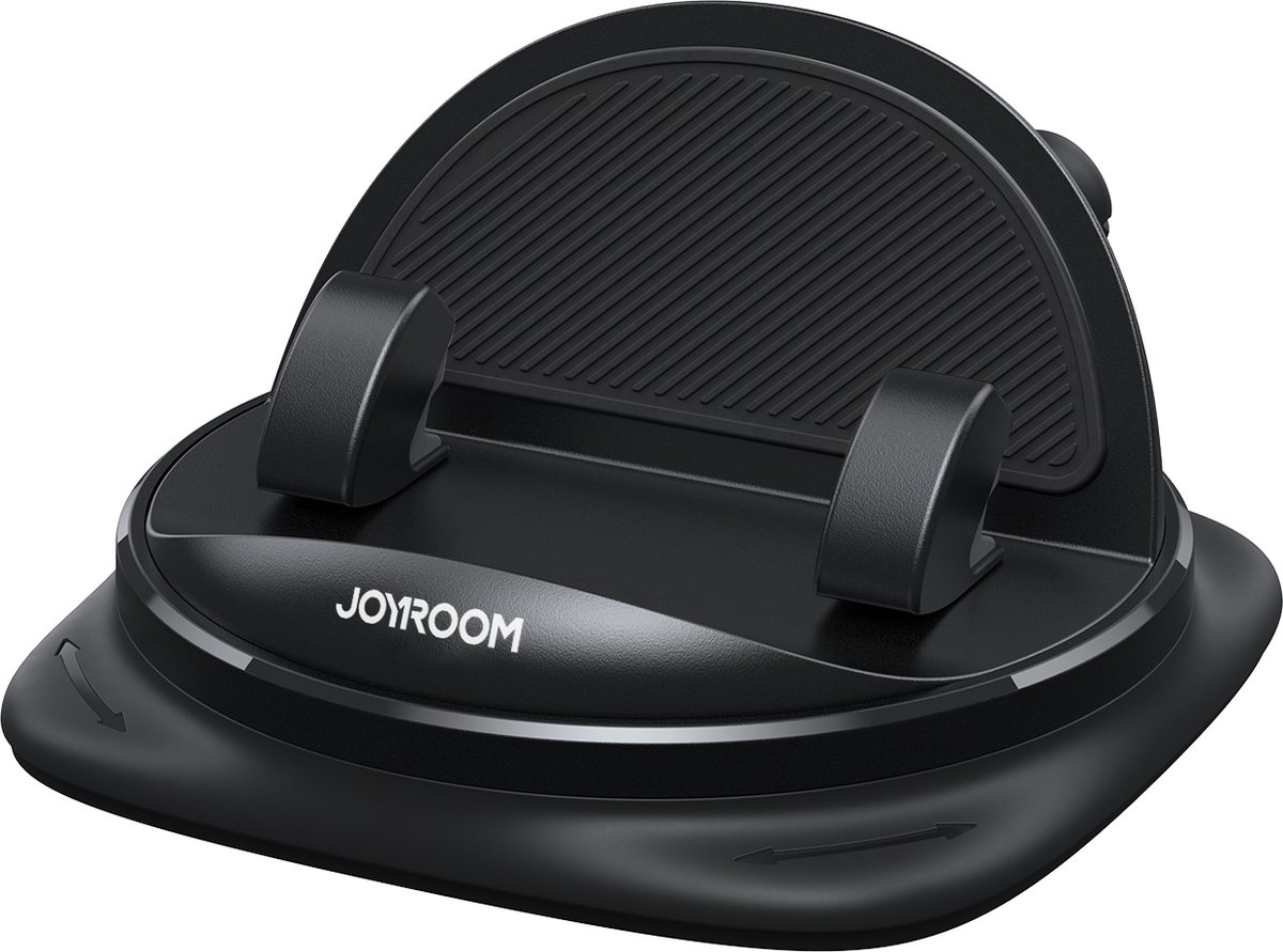 Joyroom Telefoonhouder Met Zuignap Voor Auto, Kantoor, Thuis - Zwart