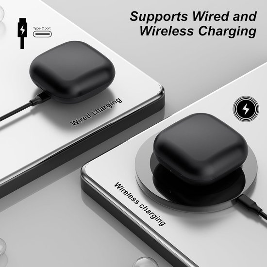Oplaadcase Compatibel met B-eats Fit Pro(Geen Oordopjes) - Vervangende Oplaadcase, voor B-eats Fit Pro, Bluetooth Koppeling, 700 mAh Batterij, Ondersteuning Bedraad & Draadloos Opladen — afbeelding 2