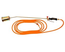 Dakbedekking Set - Brander Tool - Bitumen Branden - Hoge Kracht - 5 Meter Slang - Oranje