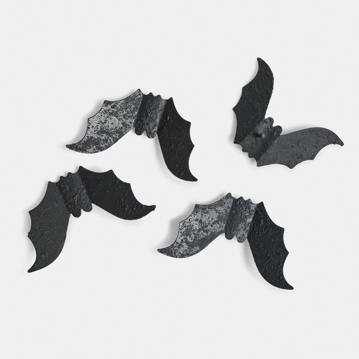 LOBERON Decoratiepin set van 4 Brynnach antiekzwart