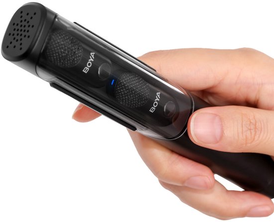 Boya Magic Serie - Draadloze Microfoonset - 4-in-1 - USB-C - Zwart — afbeelding 5