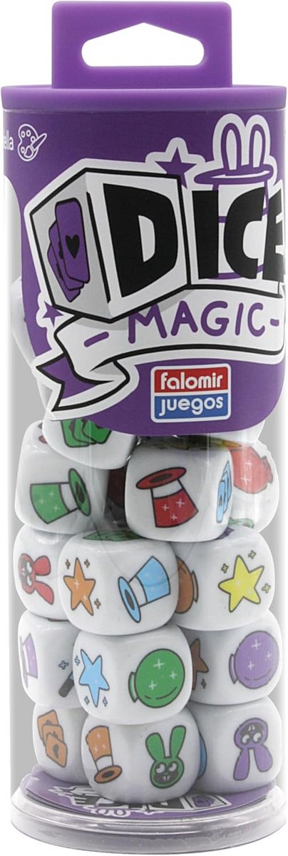 Dobbelspel - Snelle dobbelstenen - Reflexen testen - Kleur en vorm combinaties - 2-5 spelers - Meerkleurig