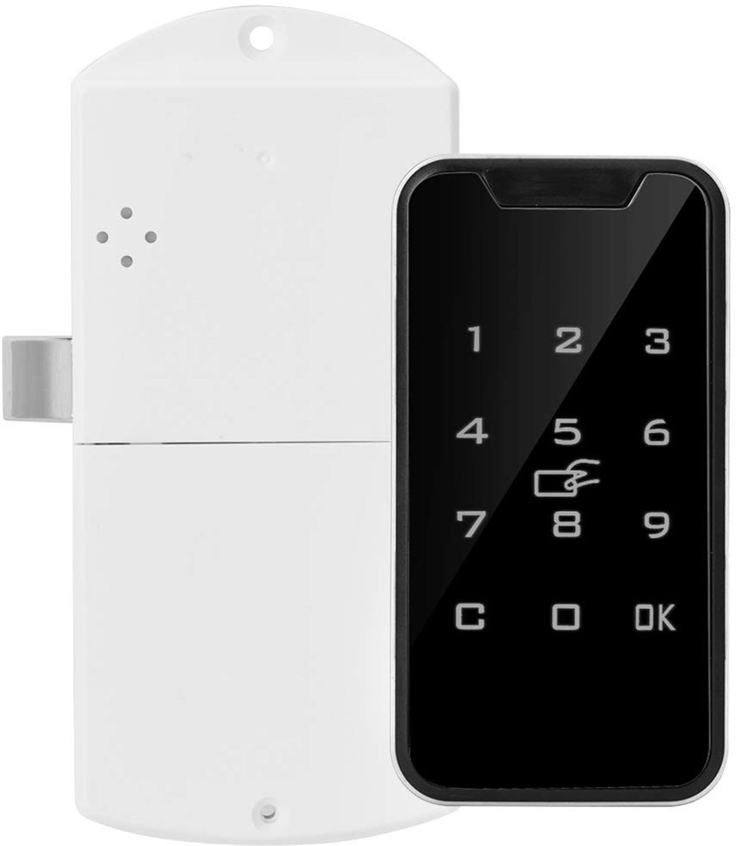 Dailygoods - Slimme Digitale RFID Wachtwoordslot met Touchtoetsenbord - Zinklegering Sleutelloze Lock voor Kast, Lade en Kluis