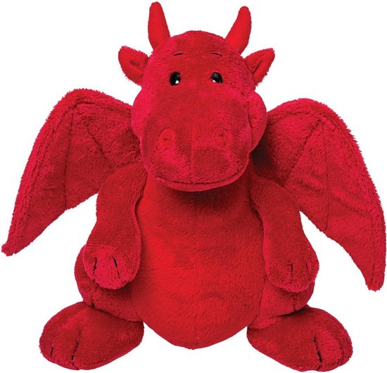Roary knuffeldier draak - 17 cm, pluisvrij en handwasbaar van Merkloos — afbeelding 3