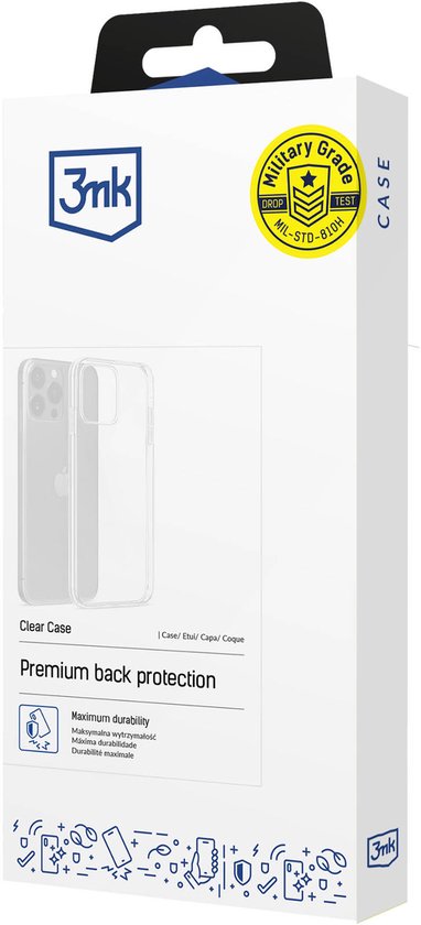 3Mk Coque Transparente Pour Poco F8, Ultra Protection, Anti-rayures, Transparente